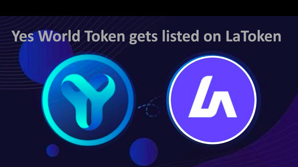 Climate Token YES WORLD is now available for trading on top crypto change LaToken