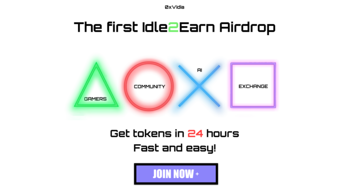 0xVidia Announces Easiest Airdrop: Earn 100 $0XVD Tokens in Minutes!