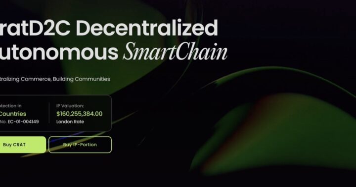 CratD2C Smartchain Launches an Exclusive Private Token Sale and Names Ethereum Visionary Herbert Sterchi to Board