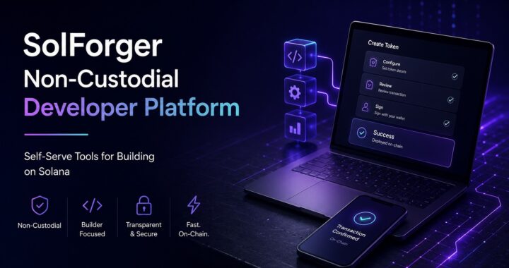 SolForger Launches as a Non-Custodial Solana Developer Platform for Builders, Creators, and On-Chain Projects