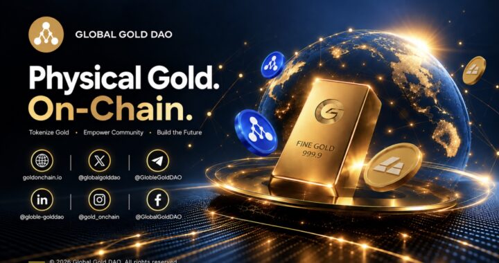 GGD (Global Gold DAO) Launches Tokenized Physical Gold Ecosystem on BNB Chain