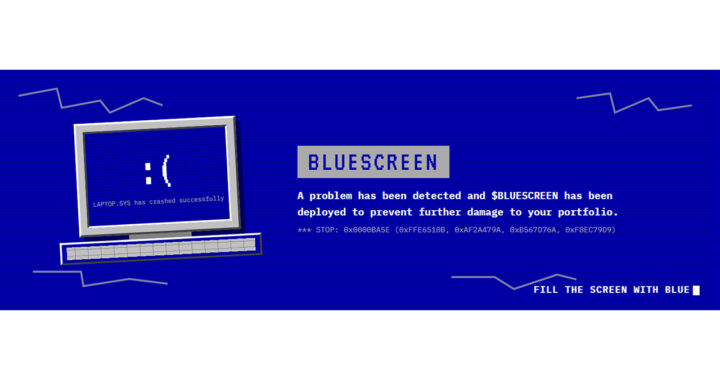 From Microsoft’s Blue Screen to Crypto: How $BLUESCREEN Is Building a Distinctive Memecoin on Base